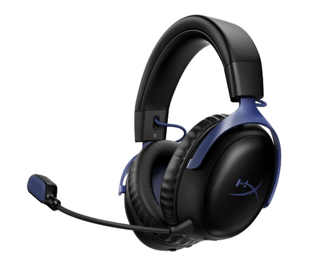 HyperX Cloud III S Wireless Black/Blue - 1612736 - zdjęcie